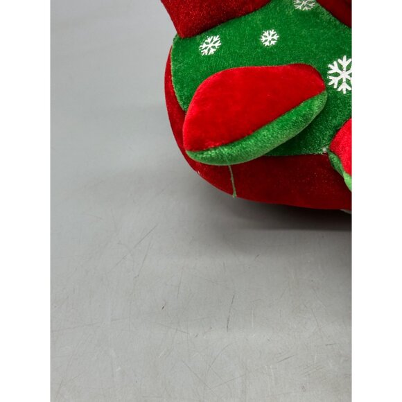 Santa On Airplane Plush Toy Decoration with Musical Feature Used READ - Picture 5 of 8